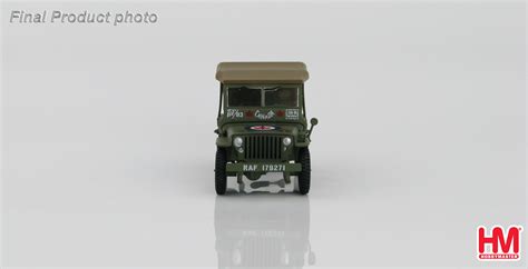 US Willys Jeep39R Wing, 400 Sqn., RCAF, Denmark, July 1945