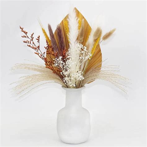 Buy Kjiaiyuo Dried Palm Leaves Dried Pampas Grasses Palm Pampas Pampas ...