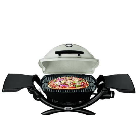 Weber Q 1200 Portable Propane Gas Grill - Titanium - 51060001 : BBQGuys