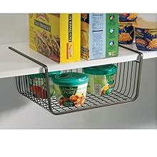Go Hooked 16 Inch Undershelf Storage Basket Pack of 1 | Multipurpose ...