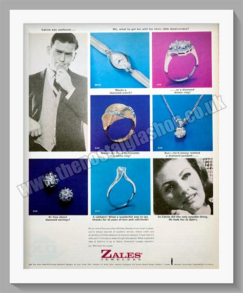 Zales Jewelers. Diamond Rings. Original Advert 1964 (ref AD300889 ...