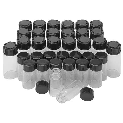 10ml(1/3 Oz) and 5ml(1/6 Oz) Clear Glass Vials Liquid Sampling Sample ...