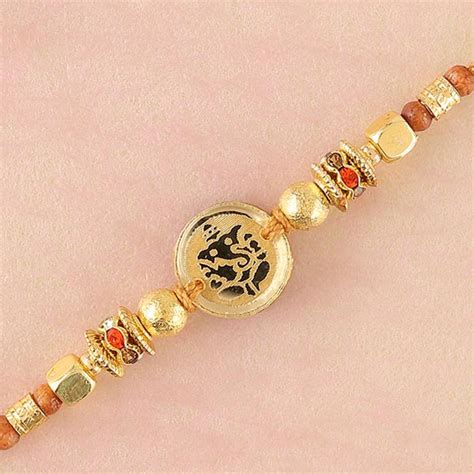 Send Fancy Ganesha Rakhi Thread Online