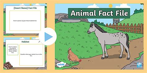 Animal Fact File Template PowerPoint | Twinkl | KS1