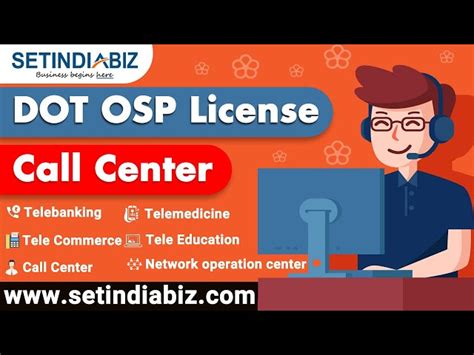 DOT OSP Registration | Dot Licence for BPO and Call Centers - Setindiabiz