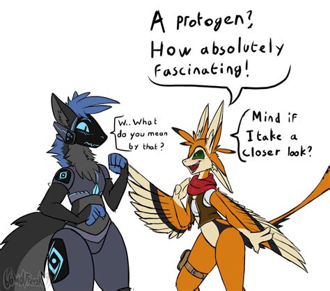 A protogen! by 66Wolfreak99 on DeviantArt