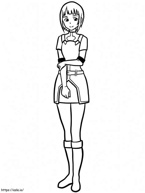 Sachi Sword Art Online ausmalbilder