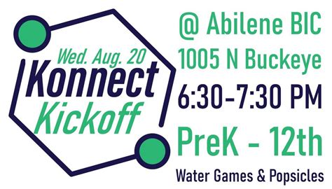 Konnect Kickoff, 1005 N Buckeye Ave, Abilene, KS, United States, Kansas ...