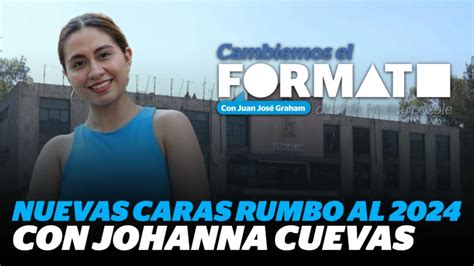 Nuevas caras rumbo al 2024 con Johanna Cuevas - YouTube