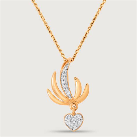 Heartbeat Wingspan 14KT Gold & Diamond Pendant