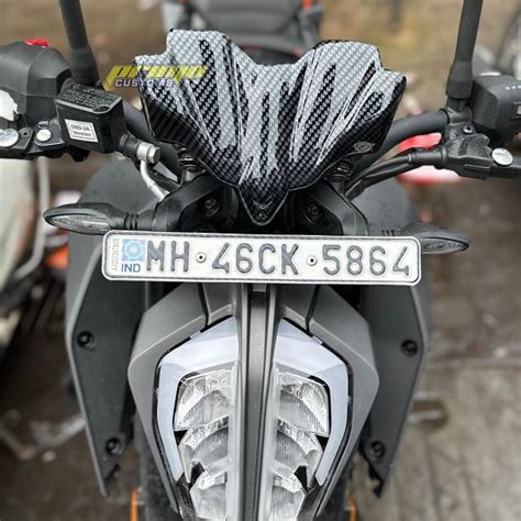 DUKE 390 CUSTOM VISOR CARBON EDITION – Primo Customs