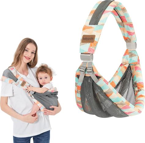 Amazon.com : Baby Sling Carrier,Baby Carrier Newborn to Toddler,Toddler Carrier,Portable ...