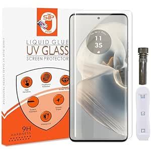 STP FEEL® Advanced UV Tempered Glass Screen Protector Guard Compatible ...