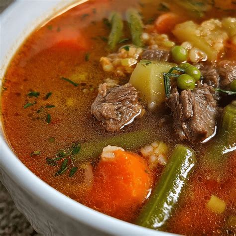 5 Best Old Fashioned Vegetable Beef Soup Recipes to Warm You Up