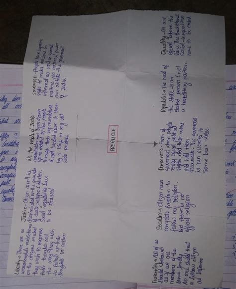 how to write preamble in note copy with blue and black pen - Brainly.in