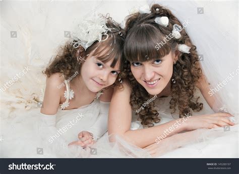 Portrait Sensual Young Mother Daughter Beautiful Stock Photo 145289197 ...