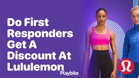 Do First Responders Get a Discount at Lululemon? - Playbite