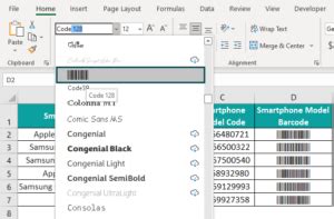 Image result for Barcode Excel-Formula