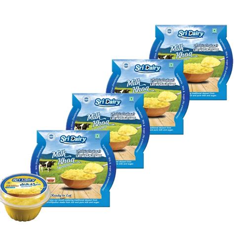 SRI DAIRY - SRIVILLIPUTHUR PALKOVA (Pack of 4 - 400 GM) : Amazon.in ...