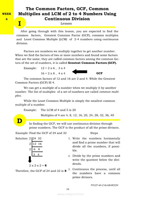 Image result for Grade Five Math Module