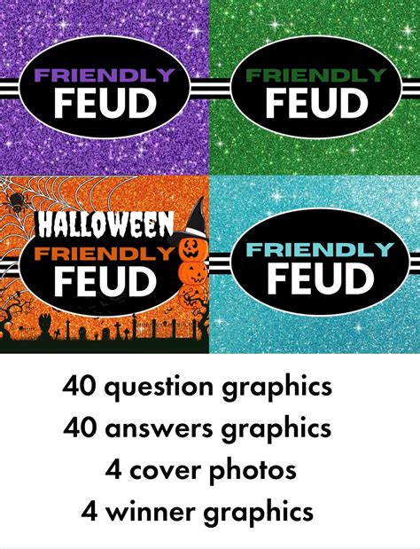 Friendly Feud Game Graphics Images (VOL 1) - Etsy