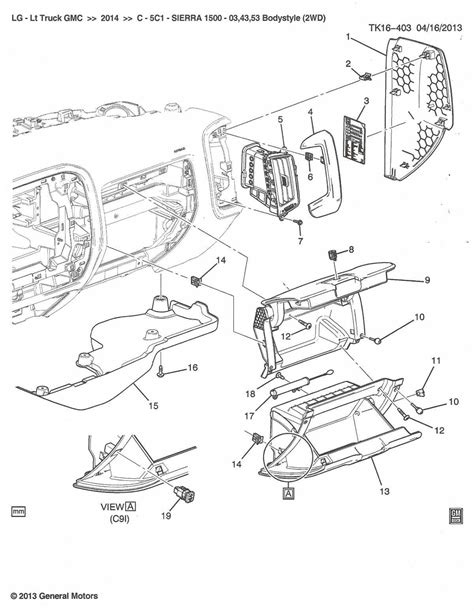 Visualizing the 2019 Chevy Silverado Parts: An Illustrated Diagram