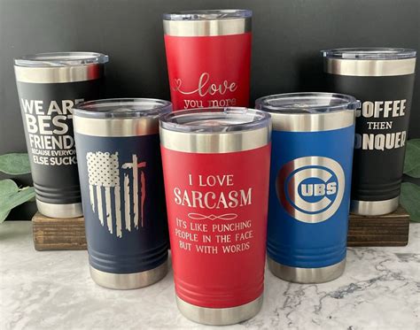 Personalized Travel Coffee Mugs