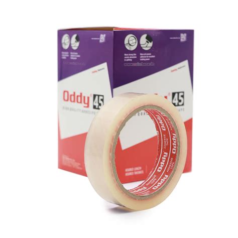 Oddy: 40M Transparent BOPP Packaging Premium Tape [40-Meters]