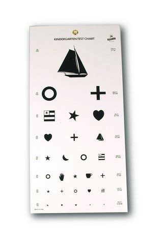 Grafco - Kindergarten Eye Test Chart - : Amazon.in: Industrial & Scientific