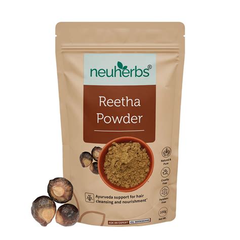Natural Reetha Powder For Healthy & Stronger Hair - neuherbs - Neuherbs
