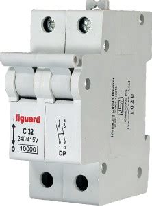 liguard DP-C-32A ISI DP MCB 32 AMP MCB Price in India - Buy liguard DP ...