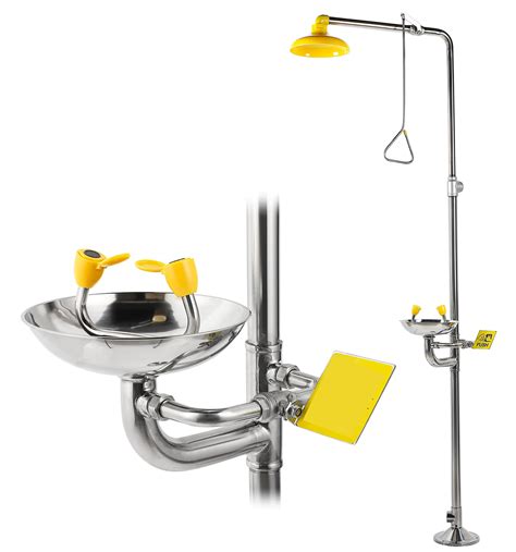 Buy CGOLDENWALL Emergency Eye Wash Station with Shower Combination ...