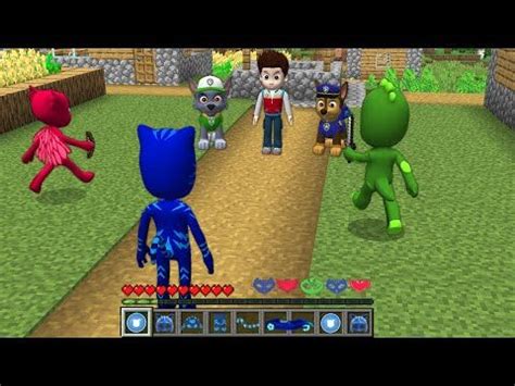 Image result for Minecraft Tutorial PJ Masks
