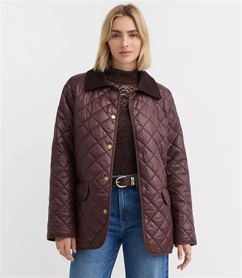 Quilted Puffer Barn Jacket