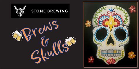 🎨 Paint & Sip Night: Sugar Skull (Calavera) Edition Tickets, Stone ...