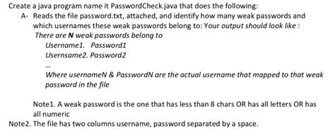Java Program for Username and Password 的图像结果