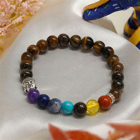 Tiger Eye x Seven Chakra Band - For Fortune & Inner Balance – Japam