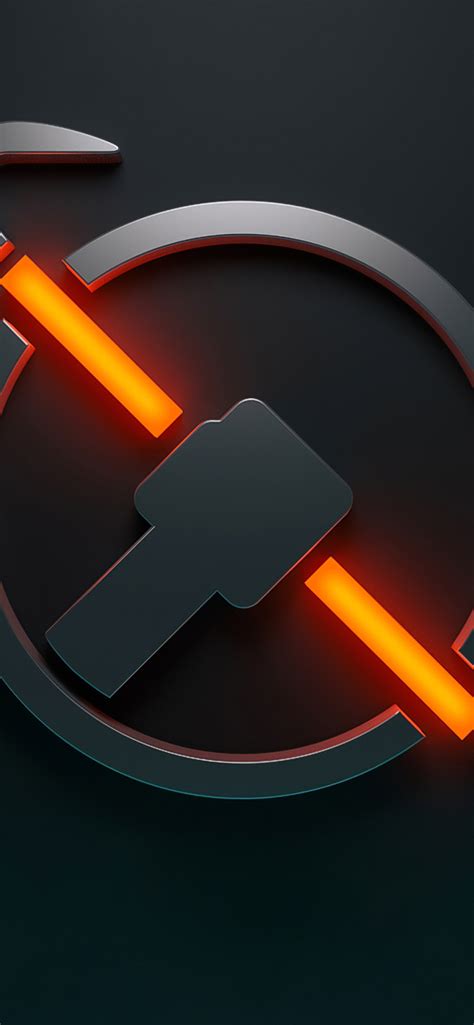 Download wallpaper minimalism, logo, Half Life, Half Life, Logo, mount ...