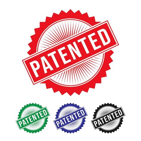 Patented Stamp Vector 的图像结果