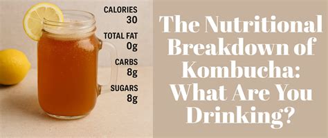 The Nutritional Breakdown of Kombucha Revealed! – Grabenord