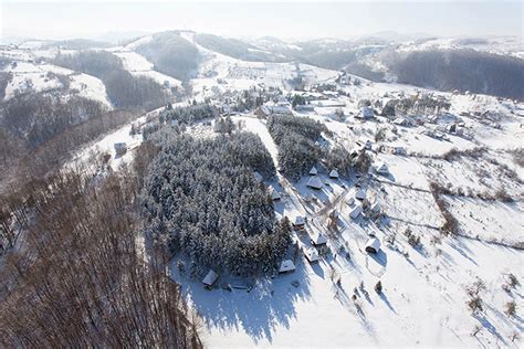 Droning the "Old Village": The four seasons - WINTER | Музеј на ...