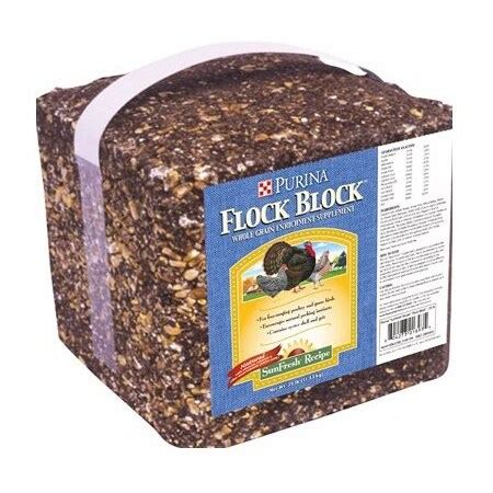 Land O'Lakes Purina Feed Llc 25Lb Flock Block 3003351-603 | Zoro