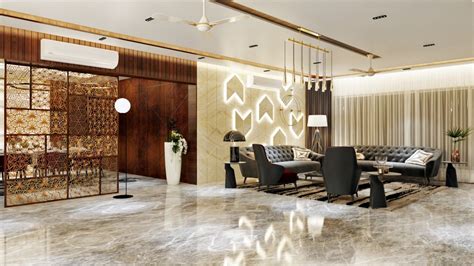 Living room with Posh Decor