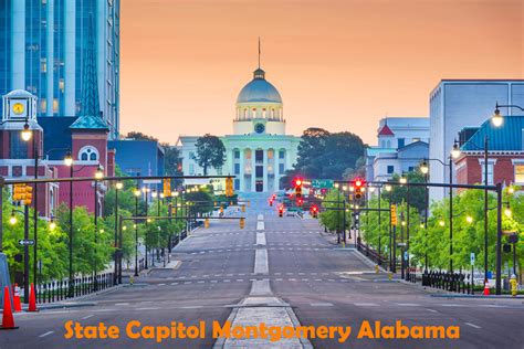 Montgomery, Alabama Map