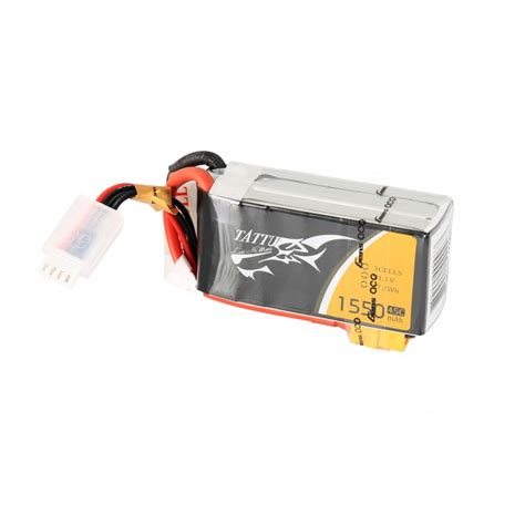 TATTU 1550mAh 11.1V 45C 3S1P Lipo Battery Pack With XT60 Connector – RC ...