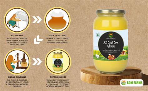 SoNi Farms - Desi Cow Ghee | Pure A2 Cow Milk | Vedic Bilona Method ...