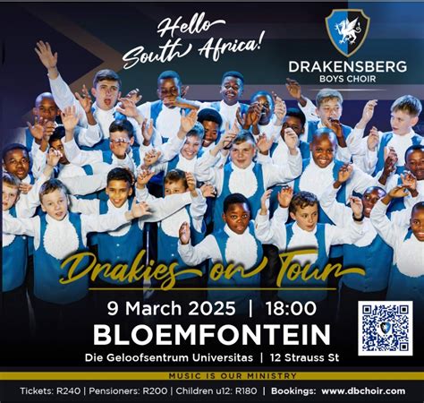 Drakensberg Boys Choir: Bloemfontein Tour, Saint Andrew's School ...