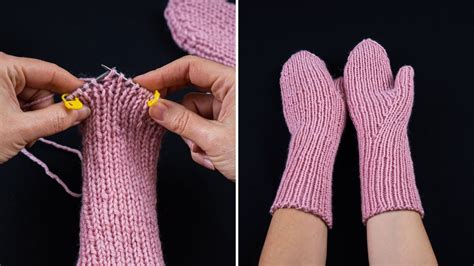 Knitting Mittens Tutorial 的图像结果