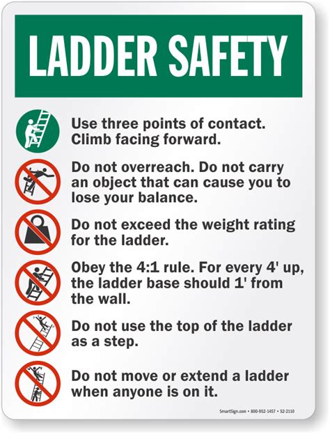 Ladder Use Instructions 的图像结果