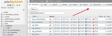 How to Make a Database in phpMyAdmin for WordPress 的图像结果